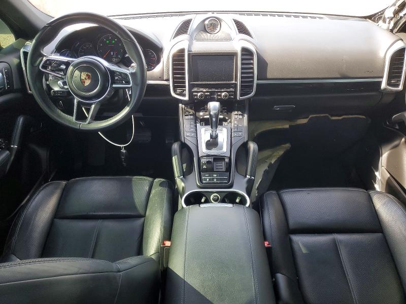 2016 Porsche Cayenne VIN WP1AA2A26GLA10696 COPART salvage auction — FRONT END, Ca - Salvage Certificate, sold $6,100 on 2026-07-09 (photo 8)
