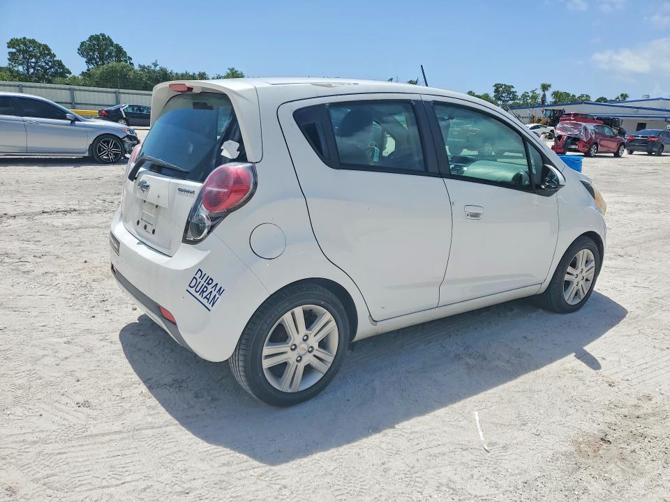 2014 Chevrolet Spark VIN KL8CD6S90EC581577 COPART salvage auction — NORMAL WEAR, FL - CERTIFICATE OF TITLE, sold $850 on 2026-07-15 (photo 3)