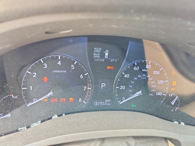 2013 Lexus VIN 2T2ZK1BA0DC099486 COPART salvage auction — ROLLOVER, Tx - Nonrepairable Title, sold $2,700 on 2026-09-17 (photo 9)