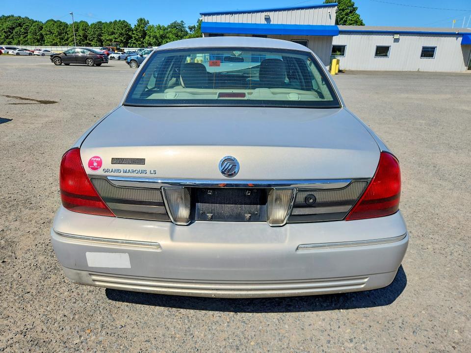 2010 Mercury Grand marquis VIN 2MEBM7FV3AX612512 COPART salvage auction — FRONT END, LA - CERT OF TITLE-SALVAGE, sold $10 on 2026-07-23 (photo 6)