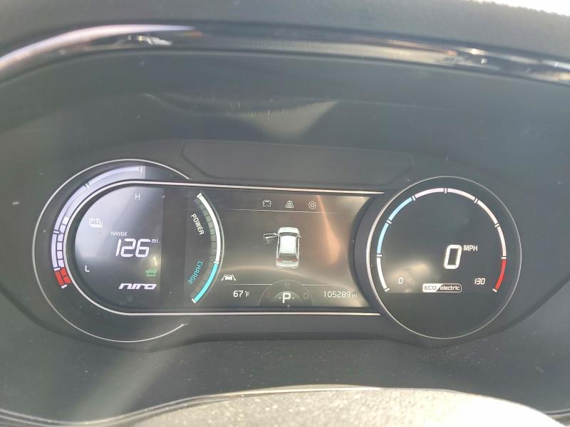 2022 Kia Niro VIN KNDCC3LG1N5159568 COPART salvage auction — REAR END, Ny - Certificate Of Title, sold $5,800 on 2026-07-15 (photo 9)
