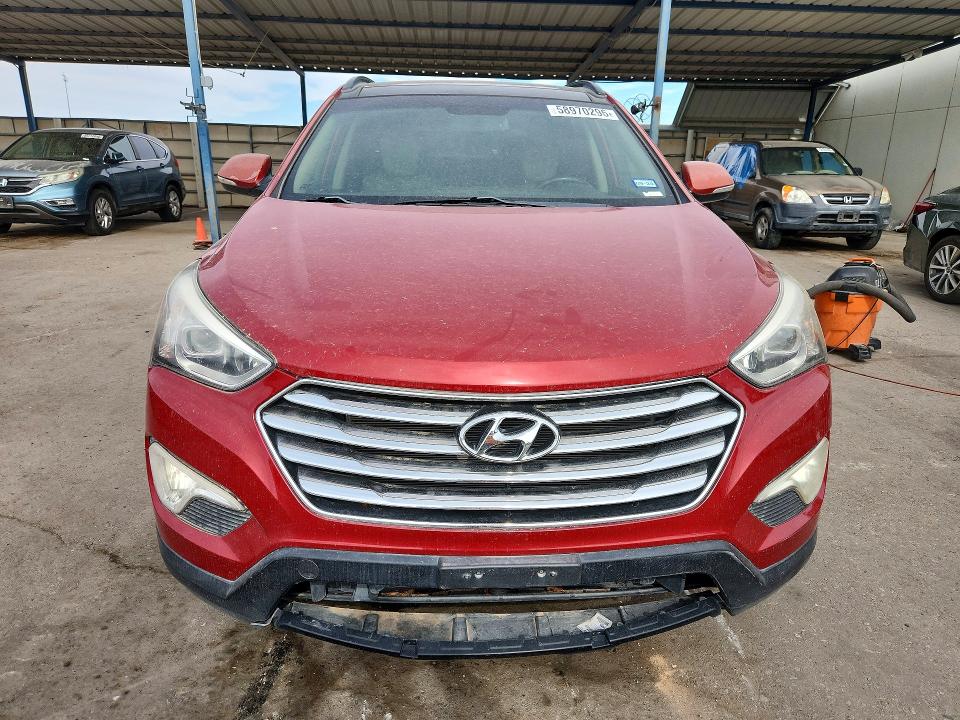 2013 Hyundai Santa fe VIN KM8SR4HF4DU024178 COPART salvage auction — MECHANICAL, TX - CERTIFICATE OF TITLE, sold $1,350 on 2026-07-10 (photo 5)