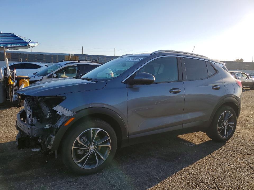 2020 Buick Encore VIN KL4MMDSL8LB084835 COPART salvage auction — FRONT END, Ca - Salvage Certificate, sold $4,300 on 2026-07-28 (photo 1)