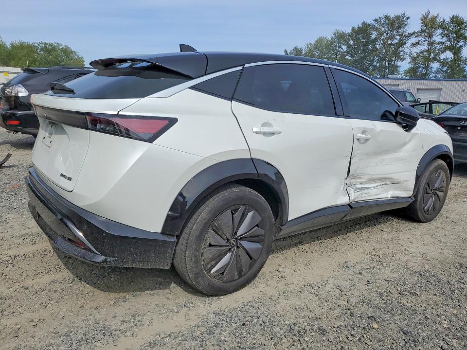 2023 Nissan Ariya VIN JN1AF0BA0PM407105 COPART salvage auction — SIDE, WA - BILL OF SALE, sold $4,500 on 2026-07-27 (photo 3)
