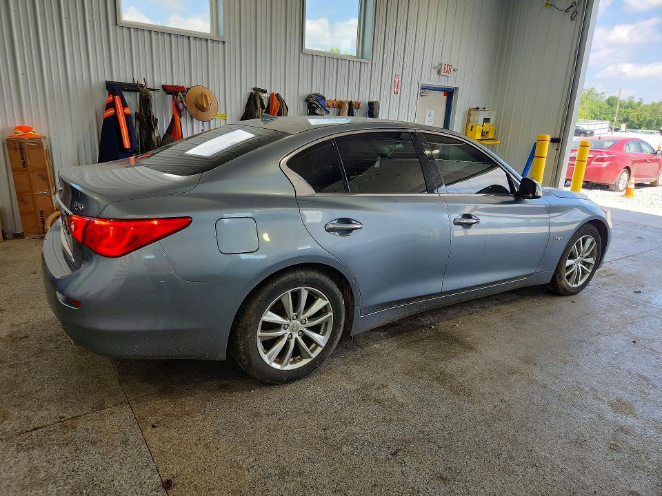 2017 Infiniti Q50 VIN JN1EV7AR6HM834200 COPART salvage auction — ROOF, Oh - Cert Of Title-Salvage, sold $2,900 on 2026-07-17 (photo 3)