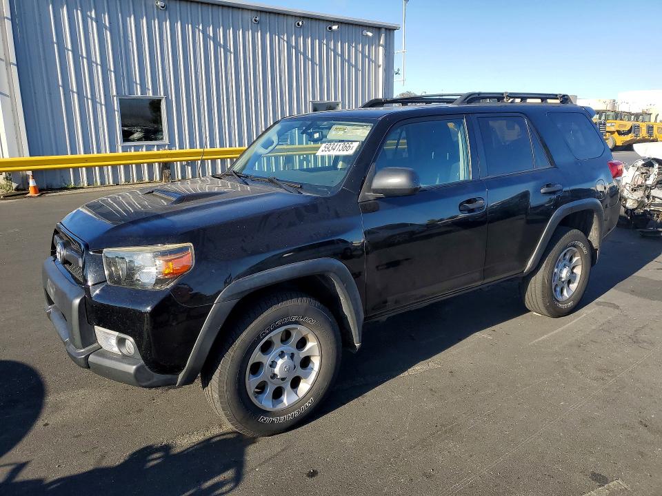 2010 Toyota 4runner VIN JTEBU5JRXA5032364 COPART salvage auction — UNDERCARRIAGE, Ca - Salvage Certificate, sold $150 on 2026-07-29 (photo 1)