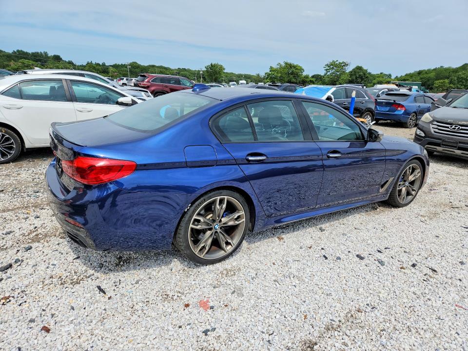 2018 BMW M5 VIN WBAJB9C59JB049338 COPART salvage auction — MINOR DENT/SCRATCHES, Mt - Certificate Of Title (P), sold $11,500 on 2026-08-17 (photo 3)