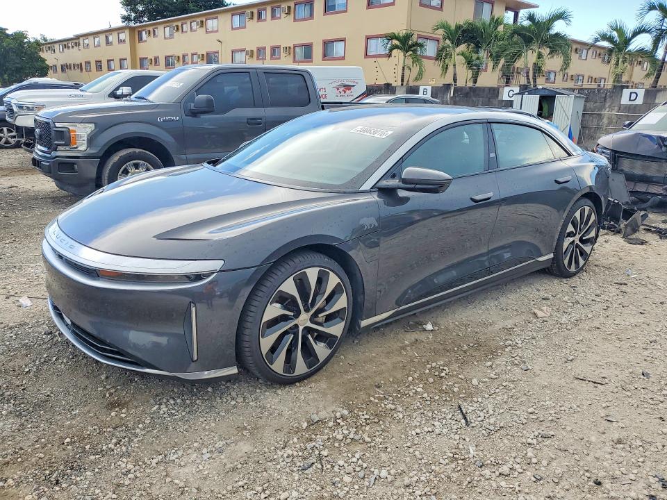 2023 Lucid Air VIN 50EA1TEAXPA003248 — COPART salvage auction photo