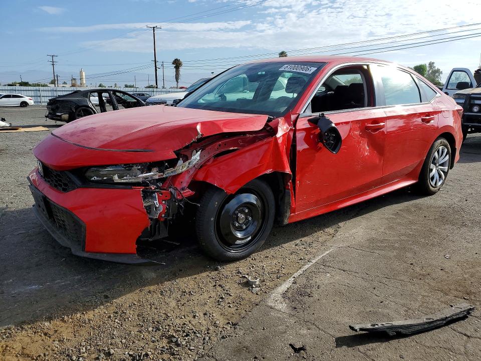 2026 Honda Civic VIN 2HGFE2F23TH515625 — COPART salvage auction photo