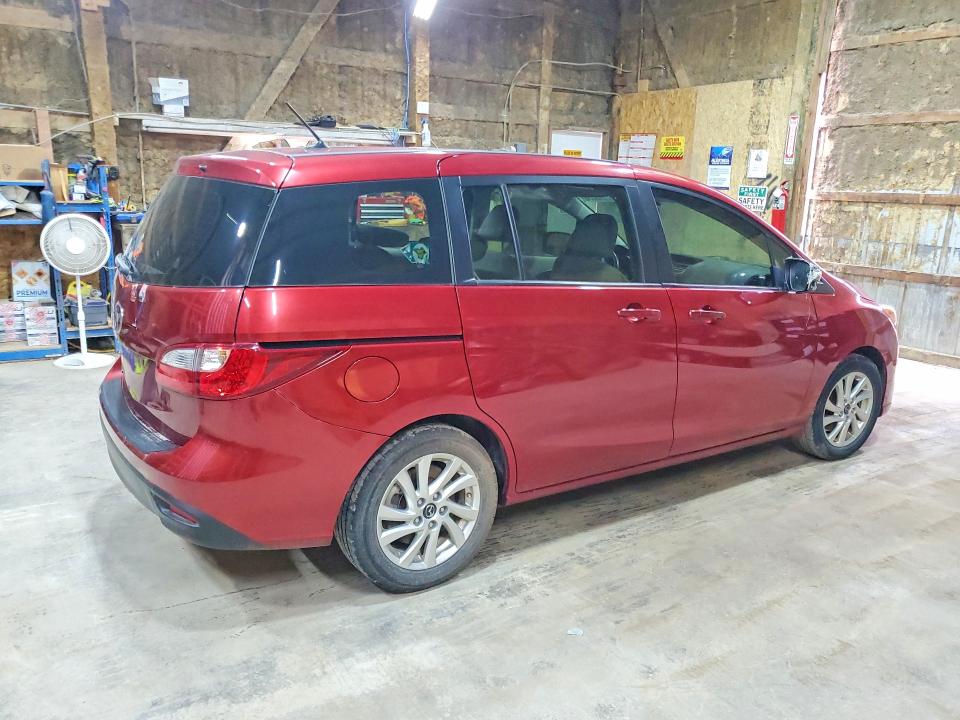 2013 Mazda 5 VIN JM1CW2BL0D0155362 COPART salvage auction — FRONT END, Sd - Certificate Of Title, sold $775 on 2026-09-15 (photo 3)