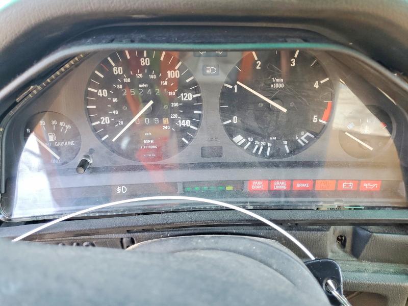 1987 BMW 3 series VIN WBAAB5409H9807112 COPART salvage auction — STRIPPED, Al - Dis/Dlr/Exp Only Clean Title (P), sold $1,600 on 2026-07-27 (photo 9)