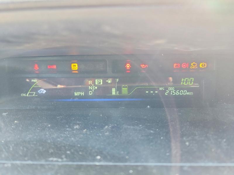 2013 Toyota Prius VIN JTDZN3EU3D3272522 COPART salvage auction — FRONT END, WA - BILL OF SALE, sold $125 on 2026-07-28 (photo 9)