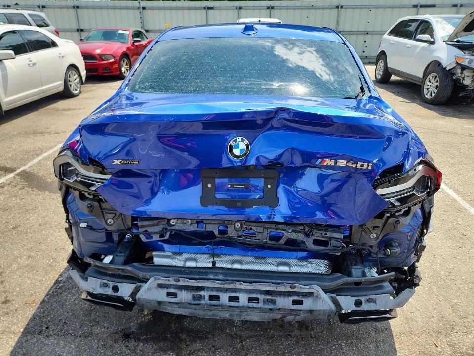 2024 BMW M2 VIN 3MW53CM09R8E76630 COPART salvage auction — REAR END, OH - CERT OF TITLE-SALVAGE, sold $23,100 on 2026-07-31 (photo 6)