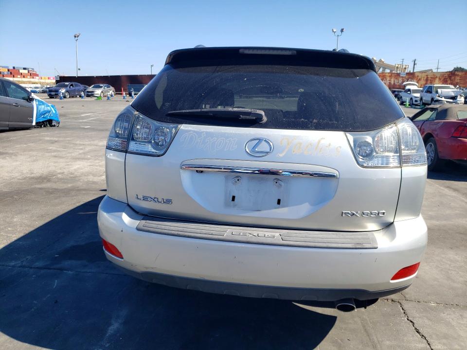 2006 Lexus Rx VIN JTJGA31U360064473 COPART salvage auction — FRONT END, CA - DIS/DLR/EXP ONLY CLEAN TITLE, sold $850 on 2026-07-10 (photo 6)