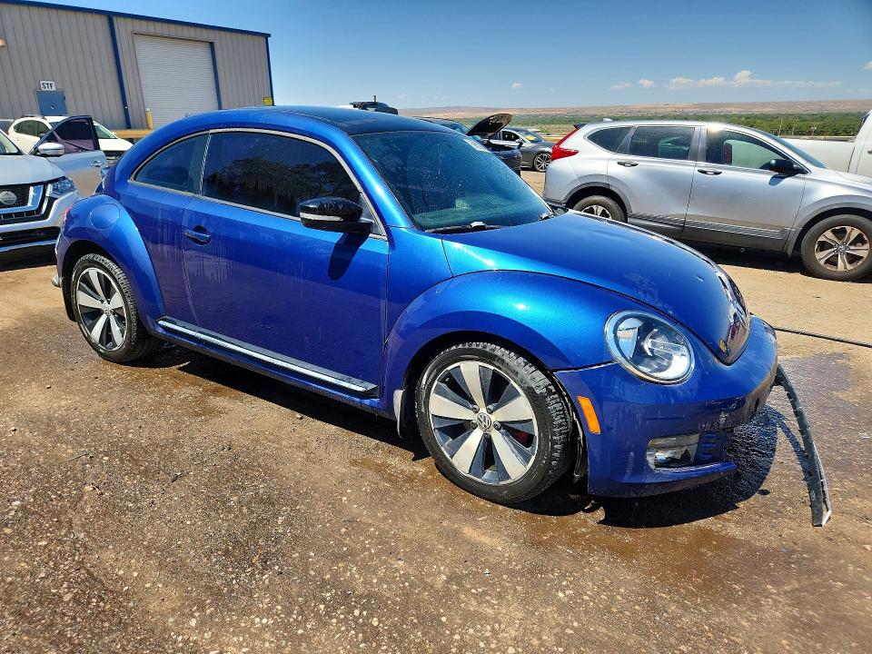 2012 Volkswagen Beetle VIN 3VWV67ATXCM651494 COPART salvage auction — FRONT END, Nm - Cert Of Title-Salvage, sold $1,750 on 2026-08-10 (photo 4)