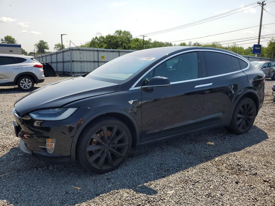 2018 Tesla Model x VIN 5YJXCDE28JF099953 COPART salvage auction — WATER/FLOOD, Nj - Cert Of Title-Salvage Flood, sold $5,800 on 2026-07-31 (photo 1)