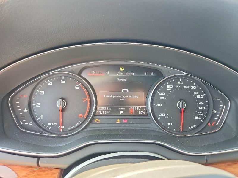 2023 Audi Q5 VIN WA1ABAFY9P2081039 COPART salvage auction — WATER/FLOOD, Ma - Cert Of Title-Salvage, sold $12,700 on 2026-07-22 (photo 9)