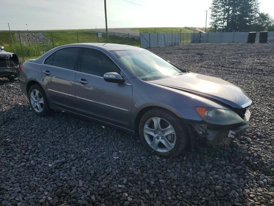 2005 Acura Rl VIN JH4KB16535C001238 COPART salvage auction — FRONT END, IN - CERT OF TITLE-SALVAGE TITLE (P), sold $175 on 2026-07-28 (photo 4)