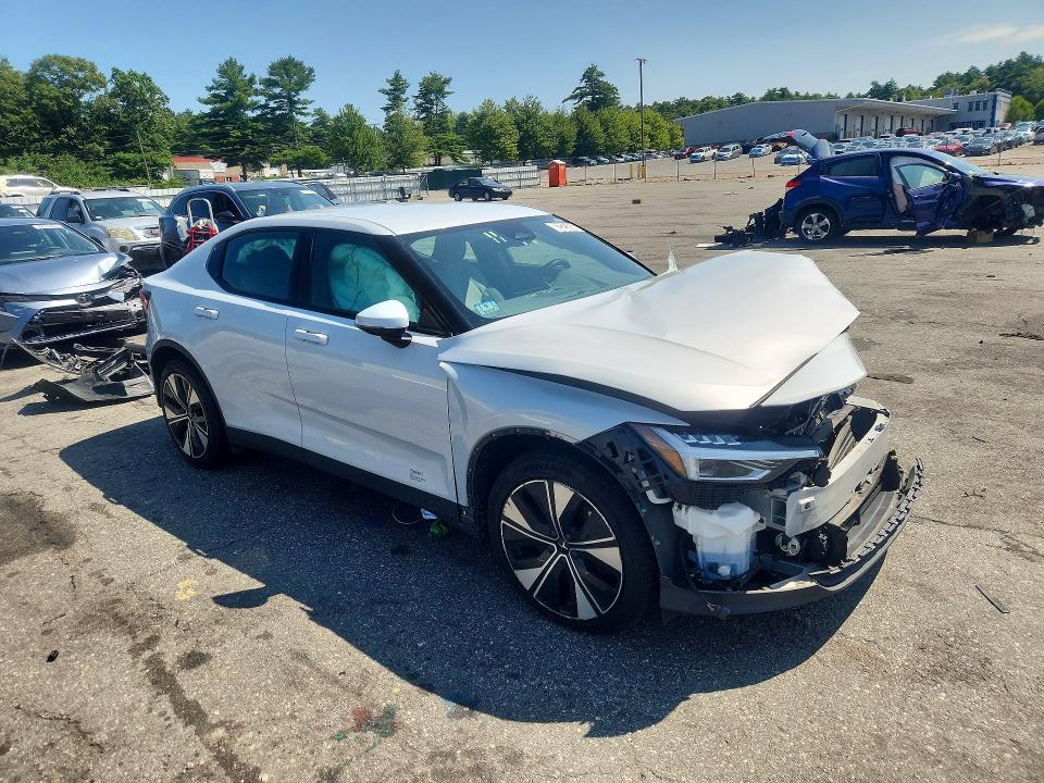 2023 Polestar 2 VIN YSMEG3KA9PL147407 COPART salvage auction — FRONT END, VA - CERT OF TITLE - SALVAGE, sold $3,300 on 2026-08-25 (photo 4)