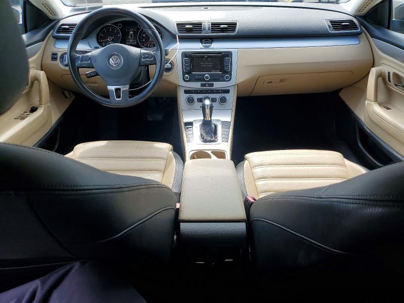 2014 Volkswagen Passat cc VIN WVWBP7AN5EE533401 COPART salvage auction — FRONT END, Pa - Certificate Of Salvage, sold $950 on 2026-08-14 (photo 8)