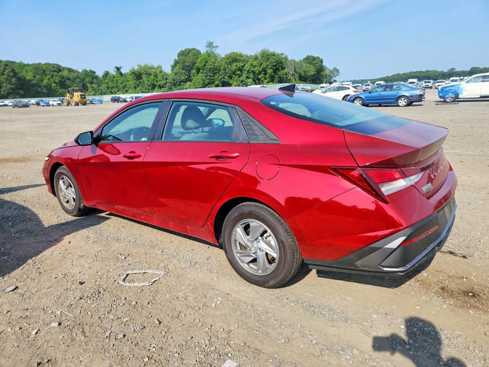 2025 Hyundai Elantra VIN KMHLL4DG3SU089105 COPART salvage auction — FRONT END, MA - CERT OF TITLE-SALVAGE (P), sold $7,300 on 2026-07-29 (photo 2)