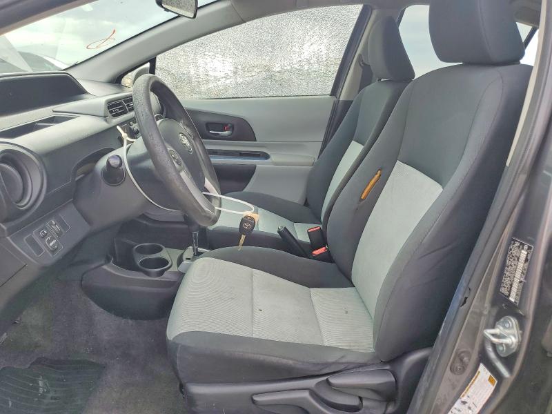 2013 Toyota Prius VIN JTDKDTB32D1550855 COPART salvage auction — FRONT END, Salvage Title, sold $125 on 2026-07-23 (photo 7)