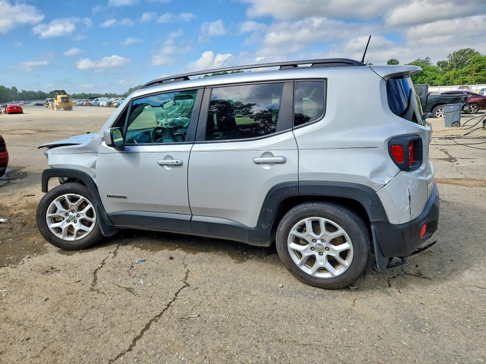 2018 Jeep Renegade VIN ZACCJABB8JPJ07854 COPART salvage auction — FRONT END, La - Cert Of Title-Salvage, sold $400 on 2026-08-13 (photo 2)