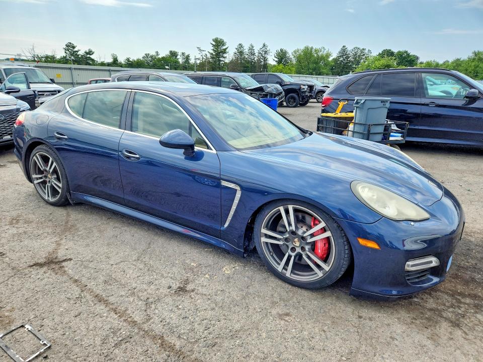 2010 Porsche Panamera VIN WP0AC2A7XAL090907 COPART salvage auction — MINOR DENT/SCRATCHES, Pa - Cert Of Title-W&R=Flood&Recnst, sold $7,200 on 2026-07-17 (photo 4)