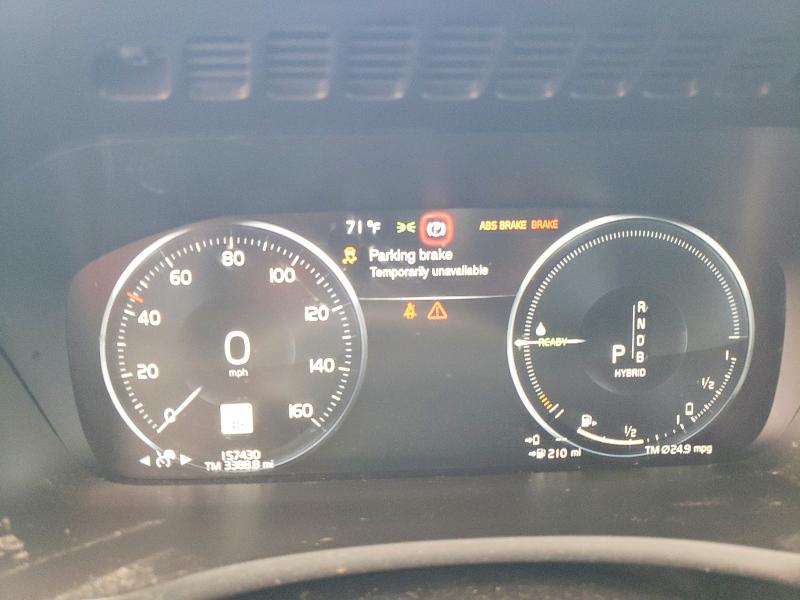 2017 Volvo Xc90 VIN YV4BC0PL8H1115142 COPART salvage auction — WATER/FLOOD, Va - Cert Of Title-Flood, sold $6,900 on 2026-08-21 (photo 9)
