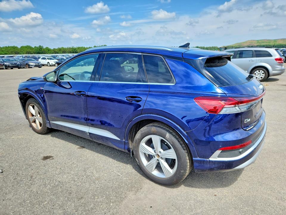 2024 Audi Q4 e-tron VIN WA1KUBFZ8RP072934 COPART salvage auction — FRONT END, Ny - Mv-907A Salvage Certificate, sold $11,000 on 2026-08-20 (photo 2)