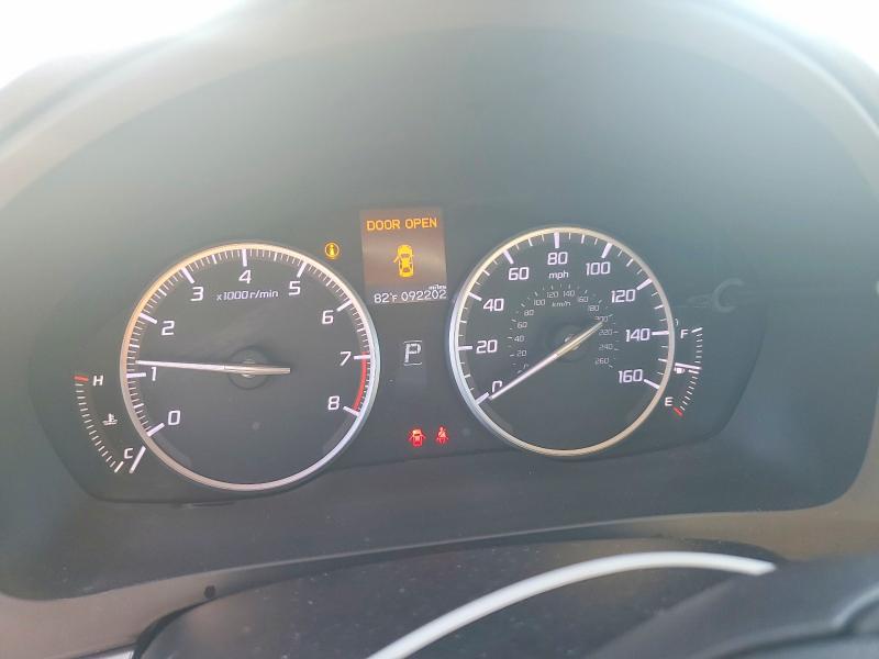 2016 Acura Ilx VIN 19UDE2F73GA008294 COPART salvage auction — FRONT END, Fl - Cert Of Title Slvg Rebuildable, sold $1,450 on 2026-07-09 (photo 9)