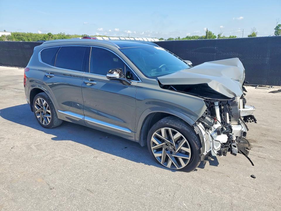 2023 Hyundai Santa fe VIN 5NMS54ALXPH658042 COPART salvage auction — FRONT END, Fl - Certificate Of Destruction, sold $4,450 on 2026-08-20 (photo 4)