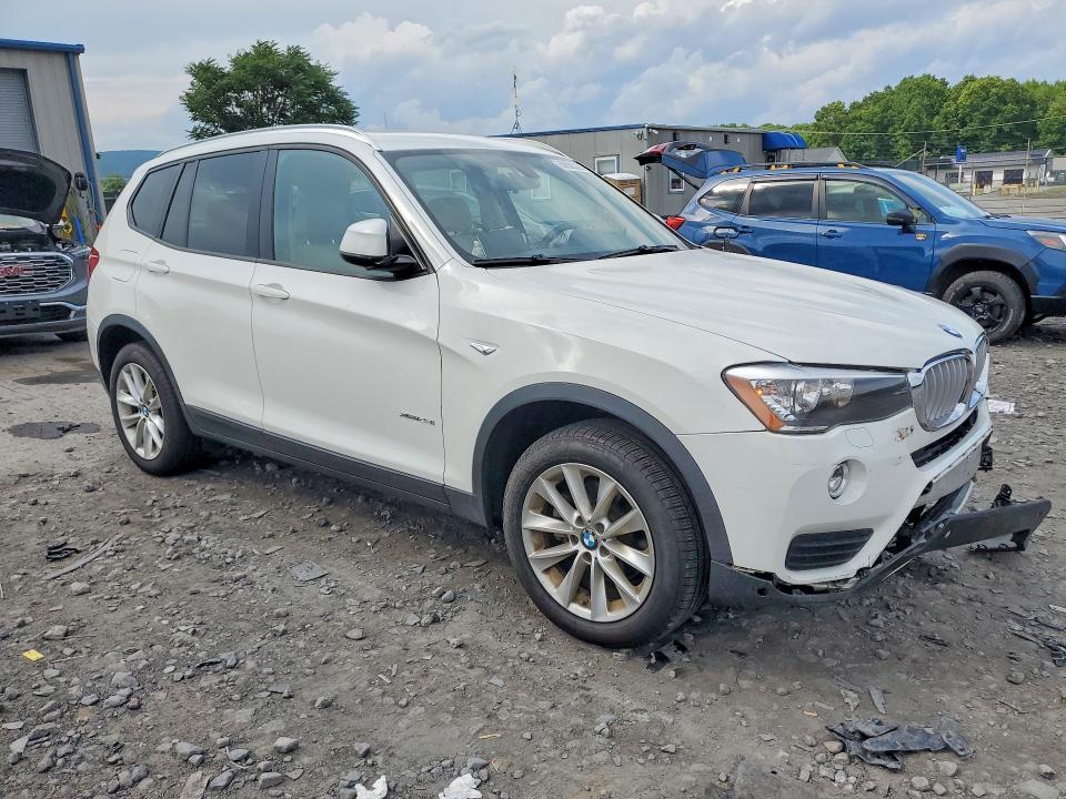 2015 BMW X3 VIN 5UXWX9C55F0D53295 COPART salvage auction — FRONT END, Pa - Certificate Of Salvage, sold $3 on 2026-07-29 (photo 4)