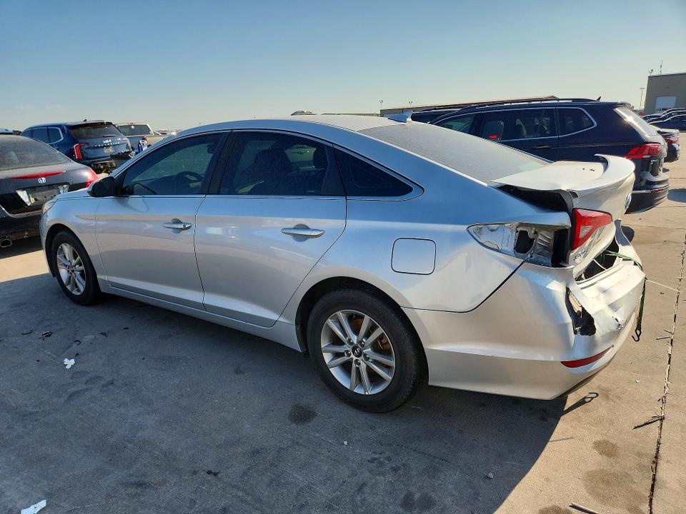 2016 Hyundai VIN 5NPE24AF4GH374747 COPART salvage auction — REAR END, TX - SALVAGE VEHICLE TITLE, sold $150 on 2026-07-25 (photo 2)