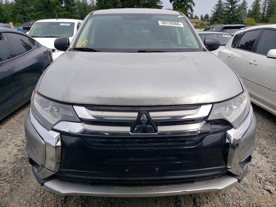 2018 Mitsubishi Outlander VIN JA4AD2A35JJ004211 COPART salvage auction — REAR END, In - Certificate Of Title, sold $2,200 on 2026-07-24 (photo 5)