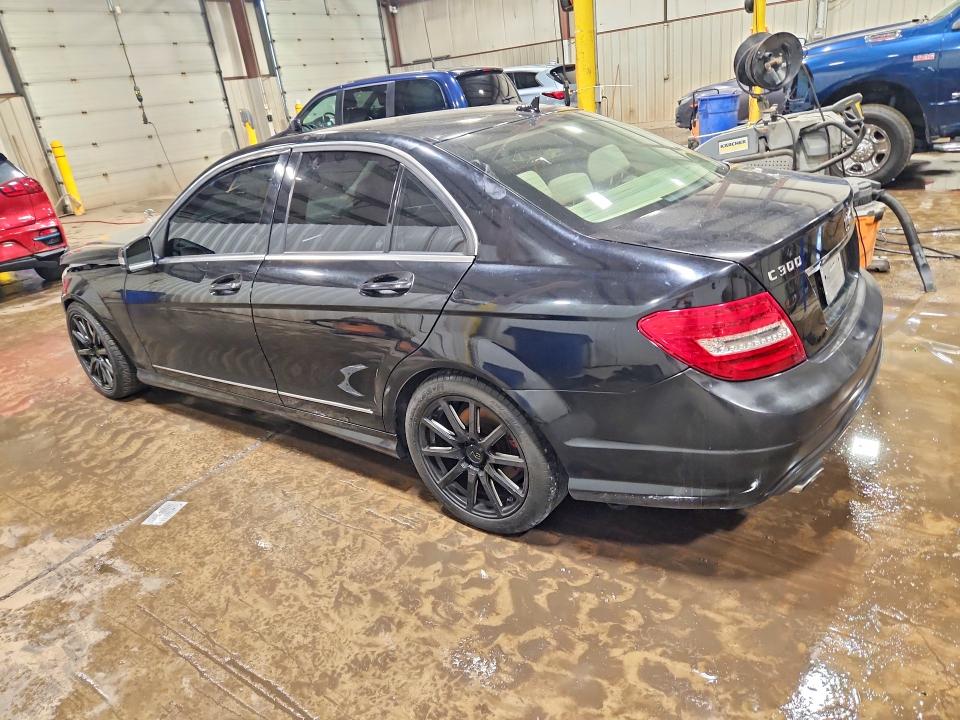 2012 Mercedes-benz C-klasse VIN WDDGF8BB0CR230119 COPART salvage auction — FRONT END, Pa - Certificate Of Salvage, sold $525 on 2026-07-24 (photo 2)