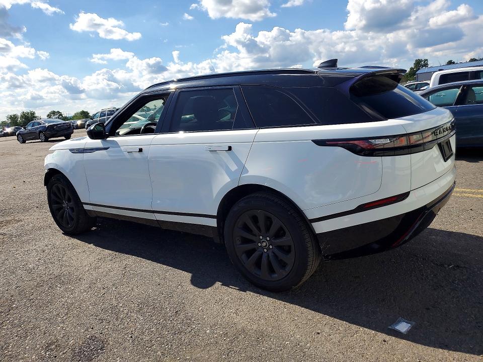 2019 Land rover Range rover velar VIN SALYL2EX0KA236018 COPART salvage auction — FRONT END, Pa - Certificate Of Salvage, sold $3,600 on 2026-07-24 (photo 2)