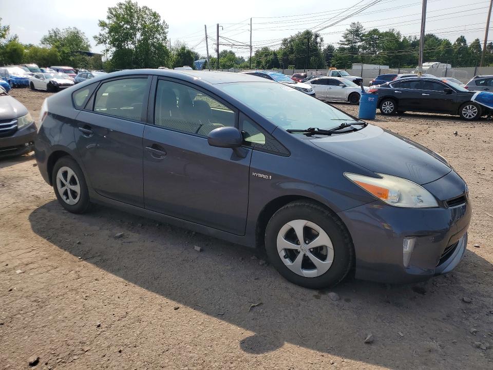 2013 Toyota Prius VIN JTDKN3DU7D5699211 COPART salvage auction — MINOR DENT/SCRATCHES, Pa - Cert Of Title, sold $2,250 on 2026-07-20 (photo 4)