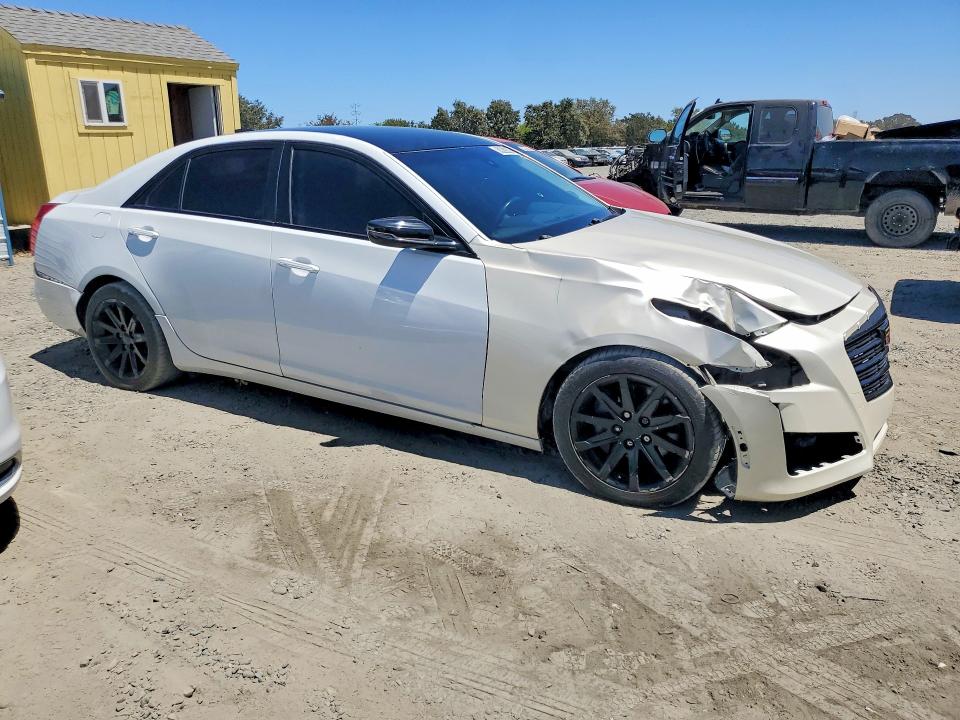 2015 Cadillac Cts VIN 1G6AP5SX3F0112438 COPART salvage auction — FRONT END, Ca - Salvage Certificate (P), sold $1,600 on 2026-08-18 (photo 4)