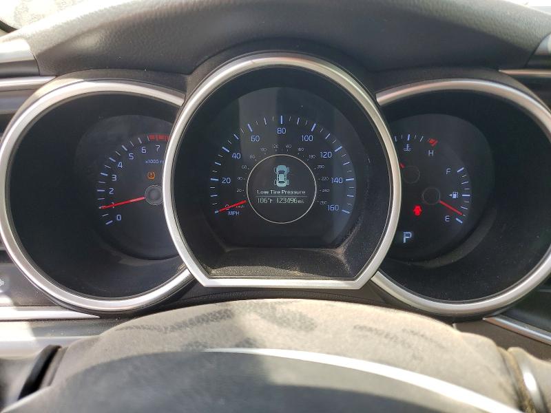 2015 Kia Optima VIN KNAGM4A74F5556424 COPART salvage auction — MINOR DENT/SCRATCHES, Tx - Cert Of Title-Rebuilt Salvage, sold $1,250 on 2026-07-27 (photo 9)