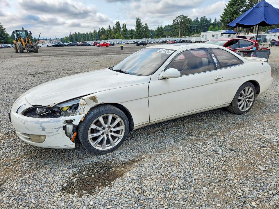 1995 Lexus Sc VIN JT8JZ31C5S0025689 COPART salvage auction — FRONT END, Wa - Bill Of Sale, sold $3,200 on 2026-07-31 (photo 1)