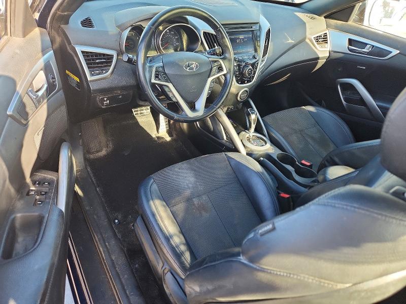 2016 Hyundai Veloster VIN KMHTC6AD9GU302524 COPART salvage auction — REAR END, Ok - Cert Of Title-Salvage, sold $1,400 on 2026-07-15 (photo 8)