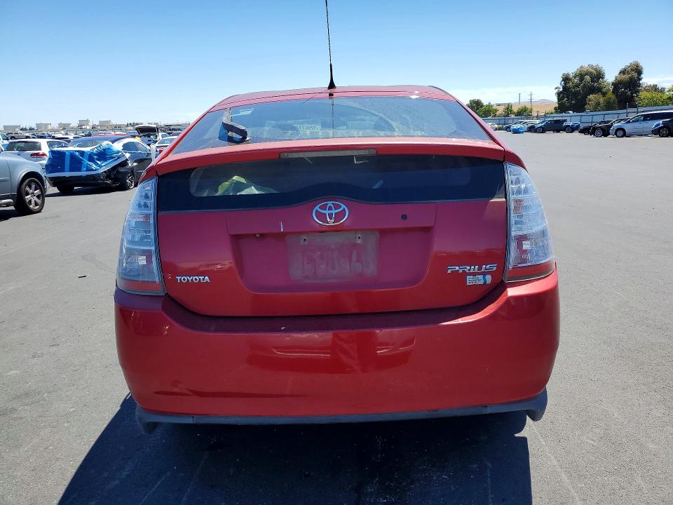 2008 Toyota Prius VIN JTDKB20U683406845 COPART salvage auction — VANDALISM, CA - SALVAGE CERTIFICATE, sold $600 on 2026-07-13 (photo 6)