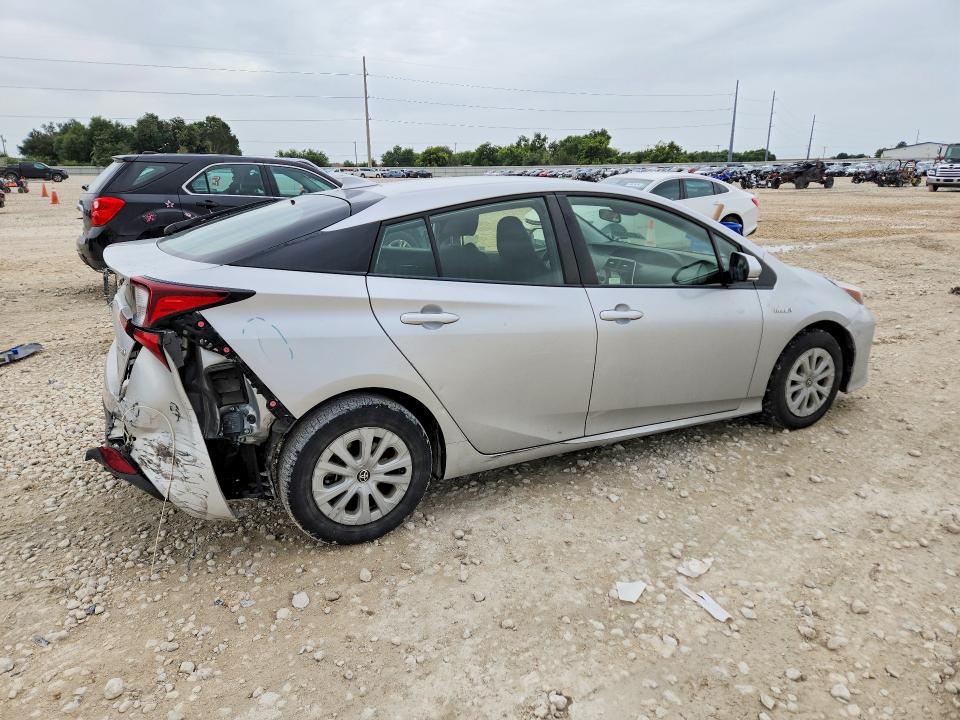2019 Toyota Prius VIN JTDKARFU7K3085764 COPART salvage auction — REAR END, Salvage Title, sold $4,900 on 2026-07-23 (photo 3)