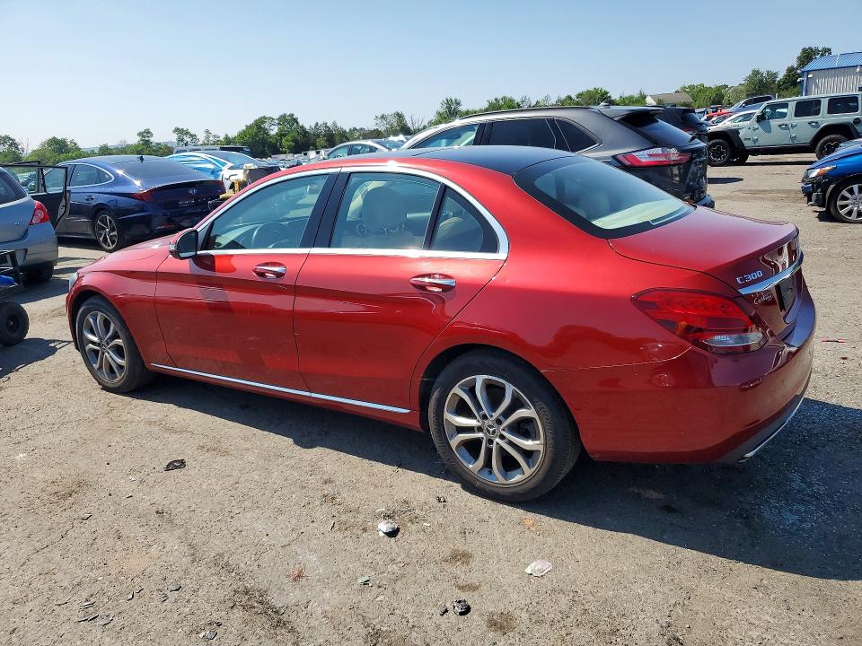 2017 Mercedes-benz C class VIN 55SWF4KB6HU221144 COPART salvage auction — MECHANICAL, PA - CERT OF TITLE, sold $200 on 2026-07-24 (photo 2)
