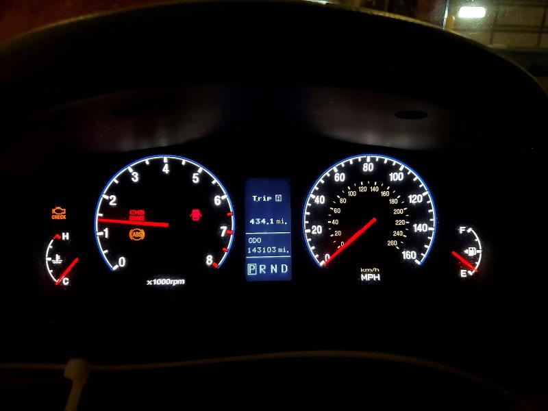2011 Hyundai Azera VIN KMHFC4DF7BA538615 COPART salvage auction — FRONT END, IA - CERTIFICATE OF TITLE, sold $725 on 2026-07-15 (photo 9)