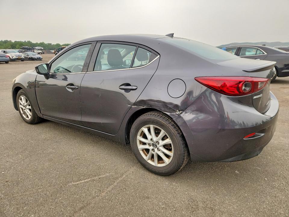 2014 Mazda 3 VIN JM1BM1V74E1182702 COPART salvage auction — REAR END, NY - MV-907A SALVAGE CERTIFICATE, sold $150 on 2026-07-22 (photo 2)