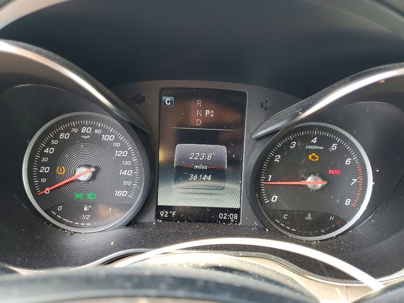 2019 Mercedes-benz Glc VIN WDC0G4KBXKV184994 COPART salvage auction — FRONT END, Ma - Cert Of Title-Salvage, sold $9,200 on 2026-07-27 (photo 9)