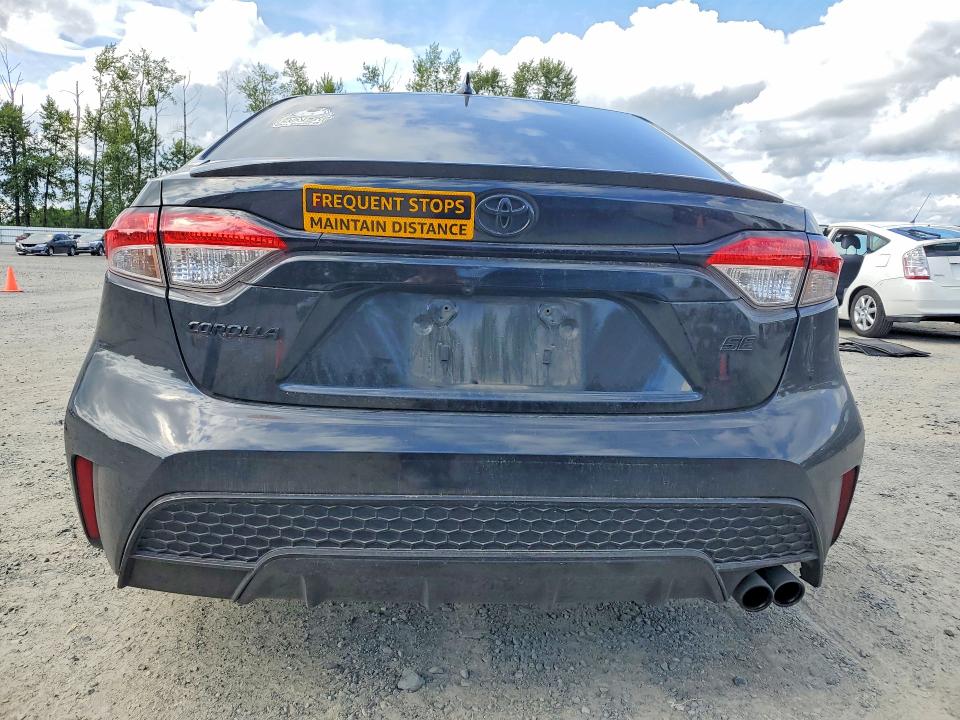 2022 Toyota Corolla VIN 5YFS4MCE0NP115206 COPART salvage auction — SIDE, FL - CERTIFICATE OF TITLE, sold $6,800 on 2026-07-21 (photo 6)
