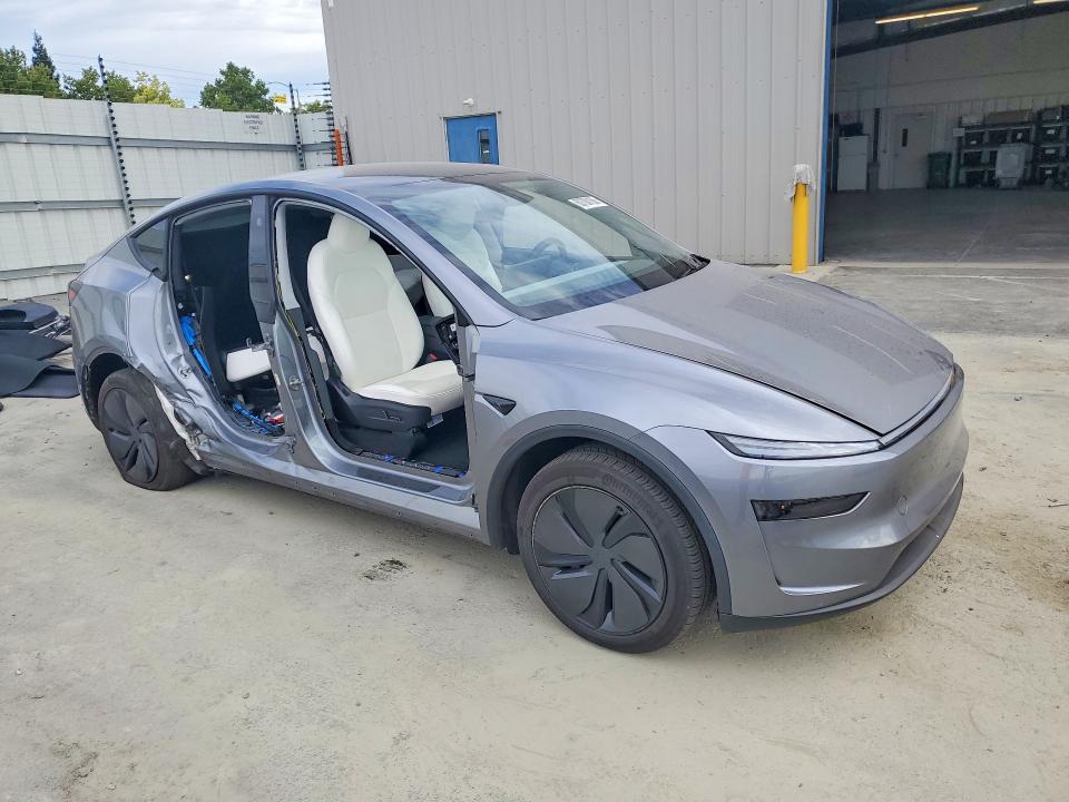 2026 Tesla Model y VIN 7SAYGDEE8TF343108 COPART salvage auction — SIDE, Ca - Salvage Certificate, sold $35 on 2026-07-21 (photo 4)